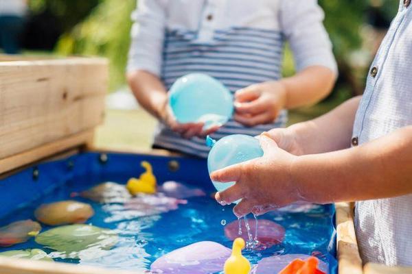 Plum Wooden Sand & Water Tables