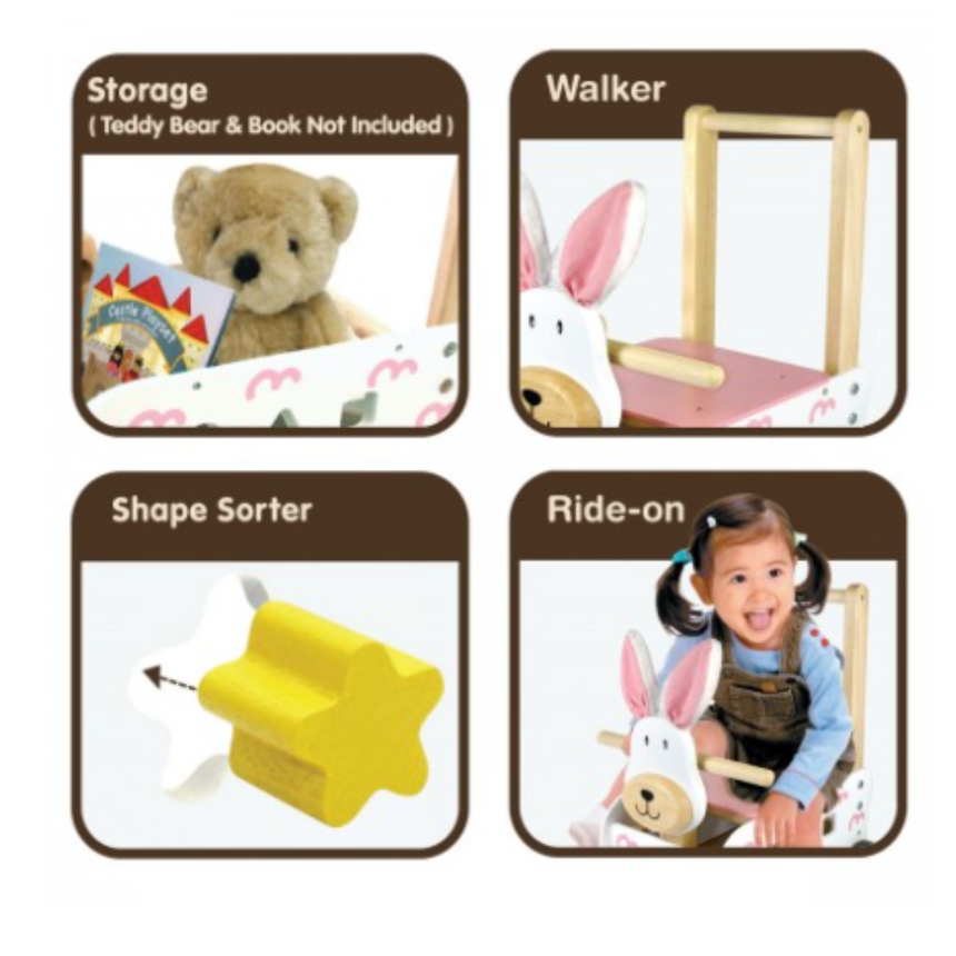 I'm Toy Walk And Ride Bunny Sorter