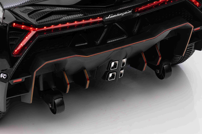 All 4 Kids Licensed Lamborghini Veneno Roadster Electrical Ride on Car - Black