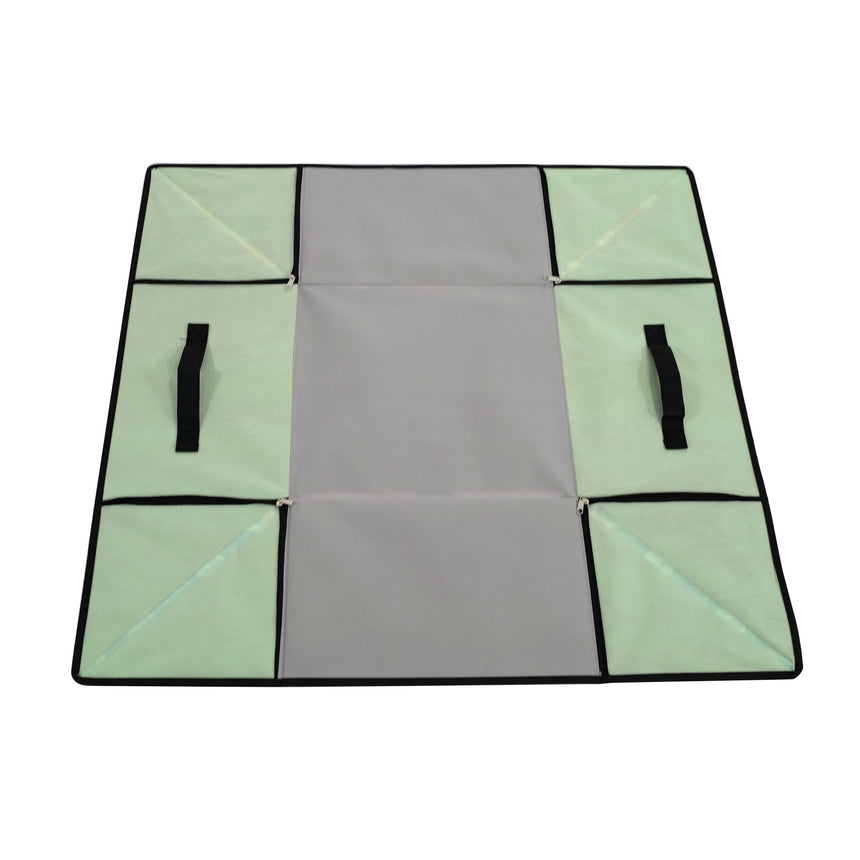 MNTL Storage Bin & Interactive Play Mat - Aeroplane Chess Theme