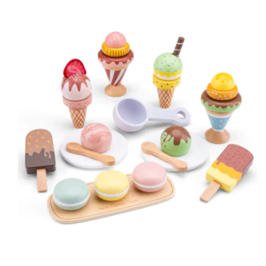 New Classic Toys -Stacking lce cream set