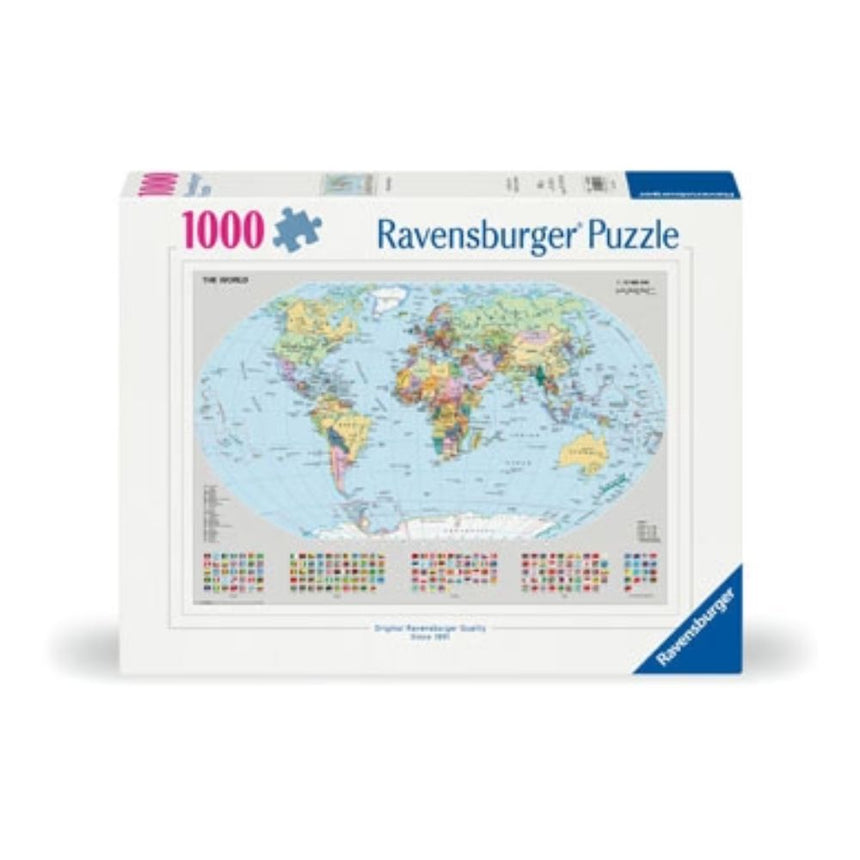 Ravensburger - Political World Map Puzzle 1000 Pieces