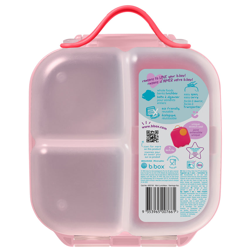B.Box Mini Lunch Box - Flamingo Fizz