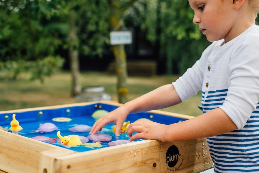 Plum Build and Splash Wooden Sand and Water Table