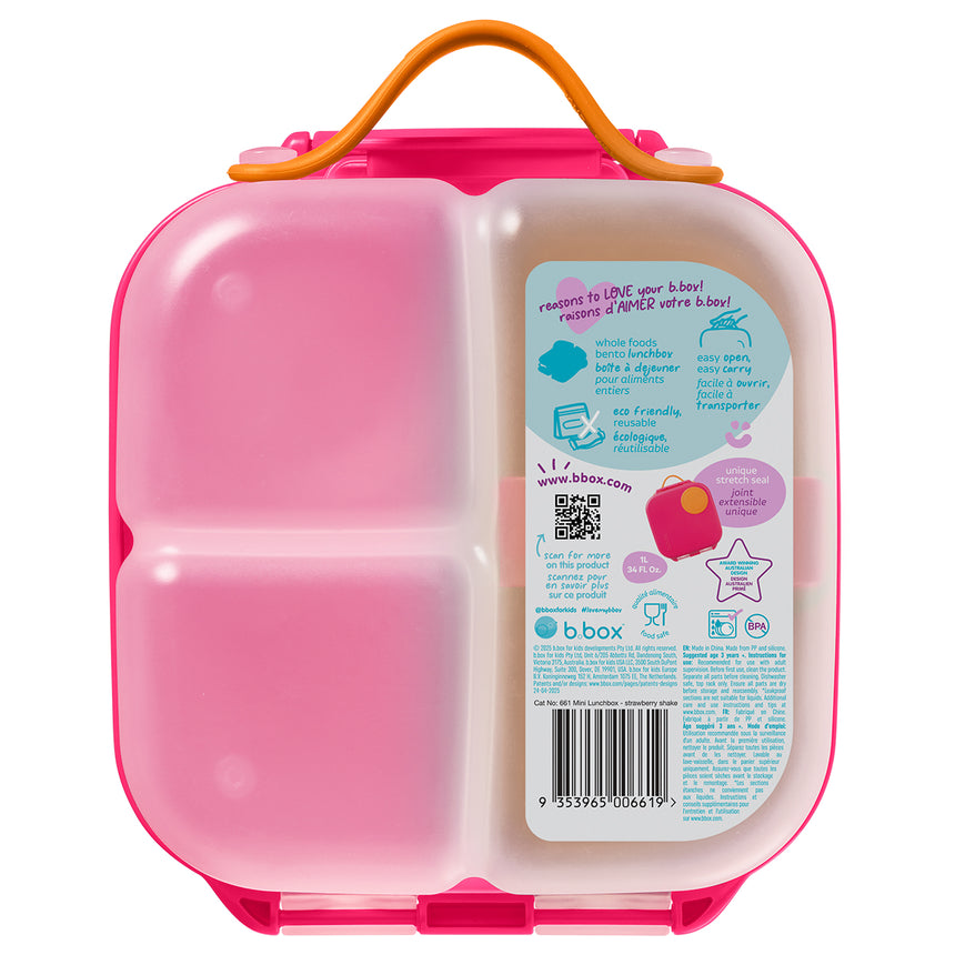 B.Box Mini Lunch Box - Strawberry Shake
