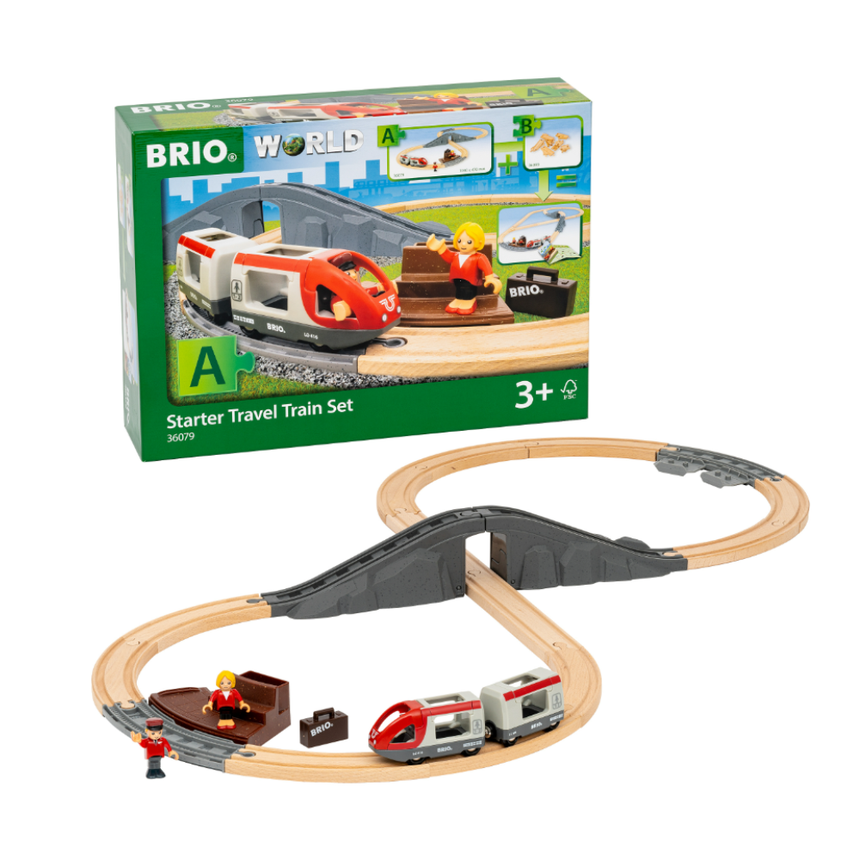 BRIO Starter Travel Train Set 22 pieces