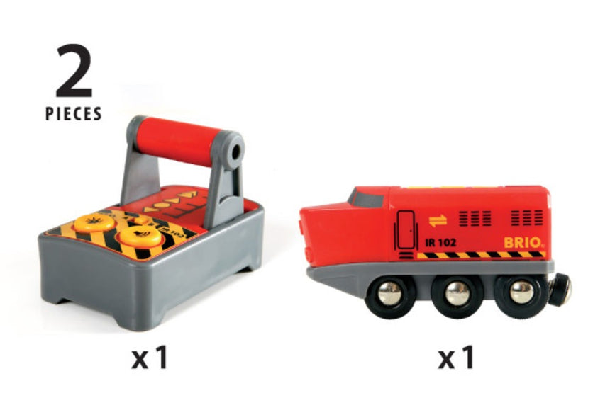 BRIO Train - Remote Control Engine 2 pieces