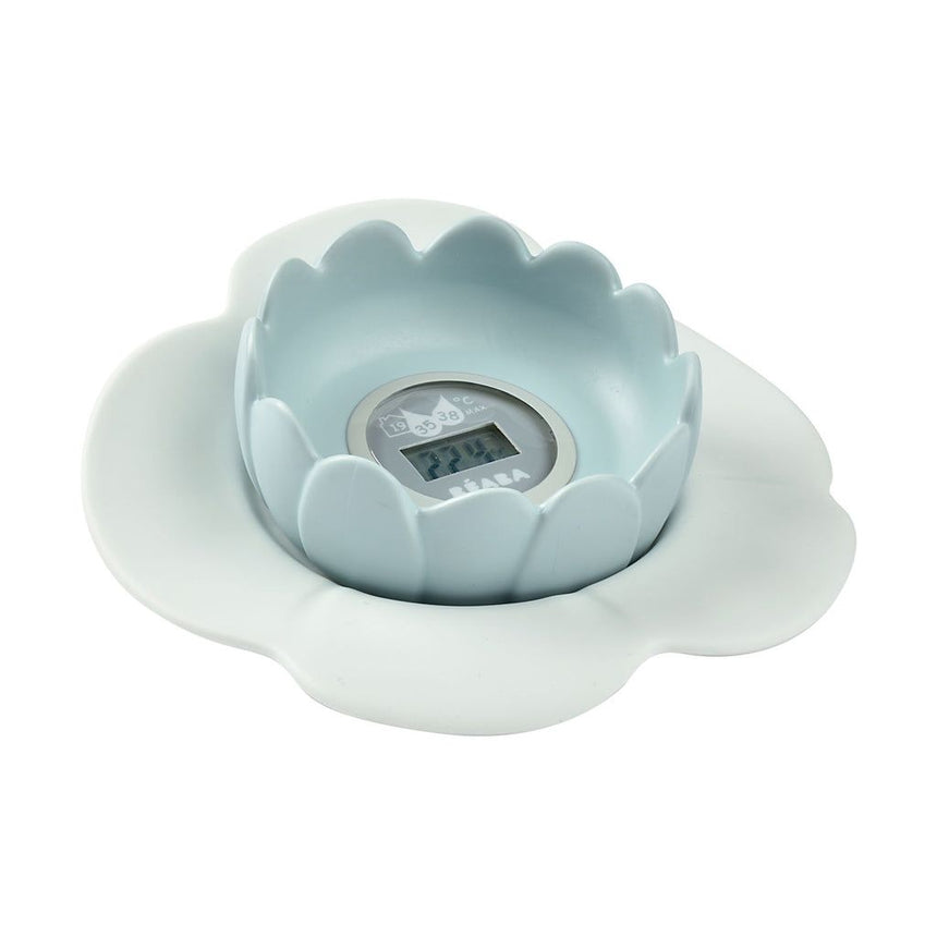 Beaba “Lotus” Multi-functional digital thermometer - Green Blue
