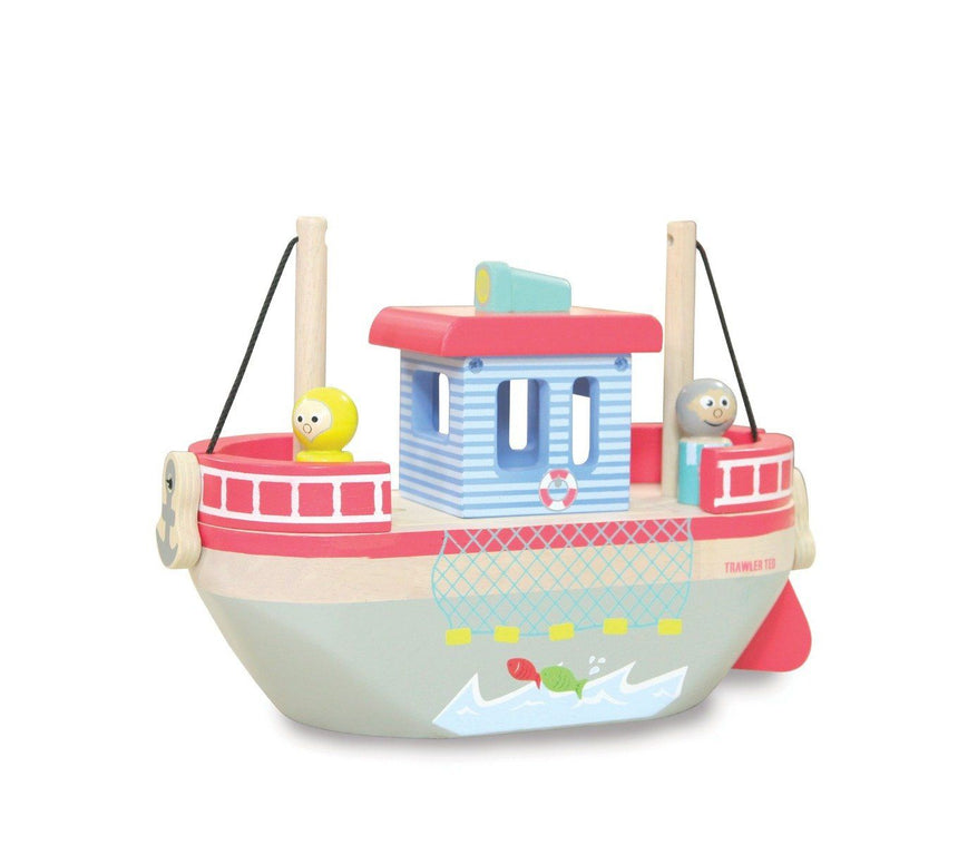 Indigo Jamm Wooden Ted's Fishing Trawler