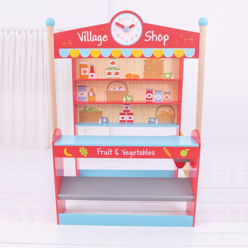 Bigjigs Toys Pretend Village Shop