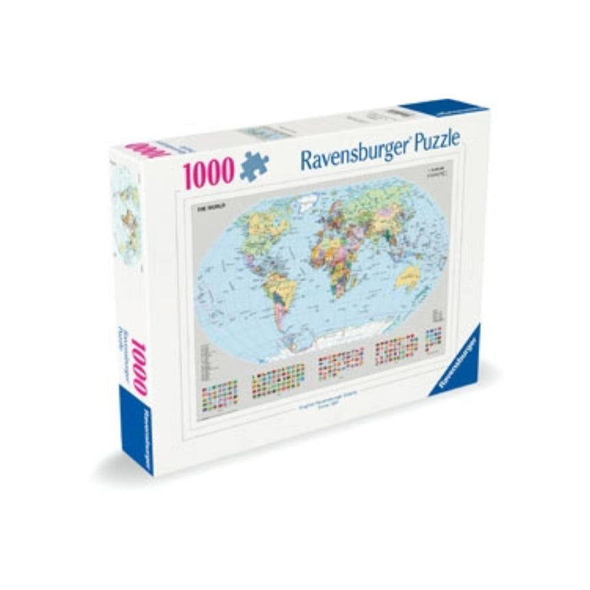 Ravensburger - Political World Map Puzzle 1000 Pieces