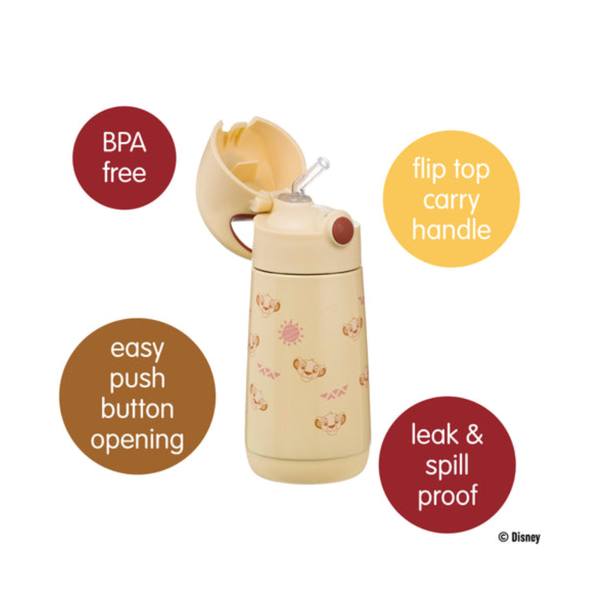 B.Box 350mL Insulated Drink Bottle - The Lion King