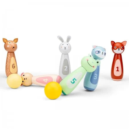 New Classic Toys  Animal Bowling Set