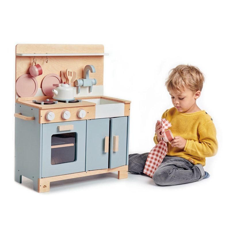 Tender Leaf Toys Pretend Mini Chef Home Kitchen