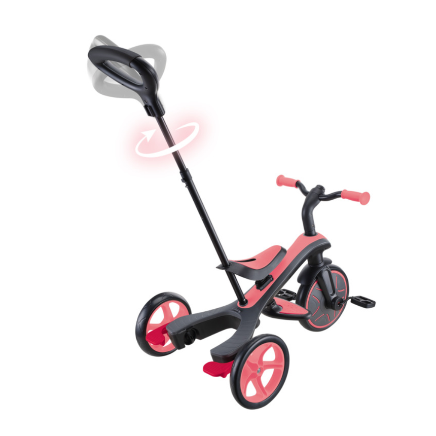 Globber Explorer Trike 4in1 - Pink
