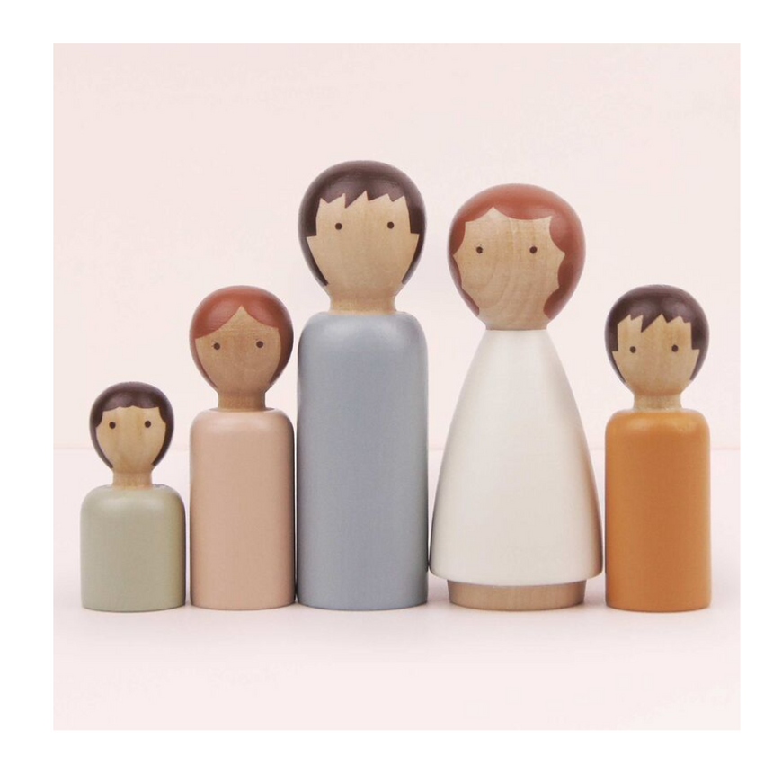 Le Toy Van Dubois Wooden Family Dolls