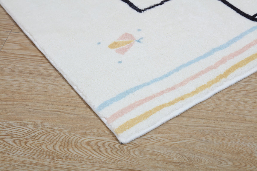 ALL 4 Kids Rainbow Hopscotch Rug