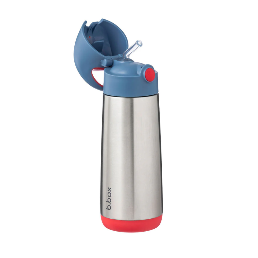 B.Box 500mL Insulated Drink Bottle - Blue Blaze