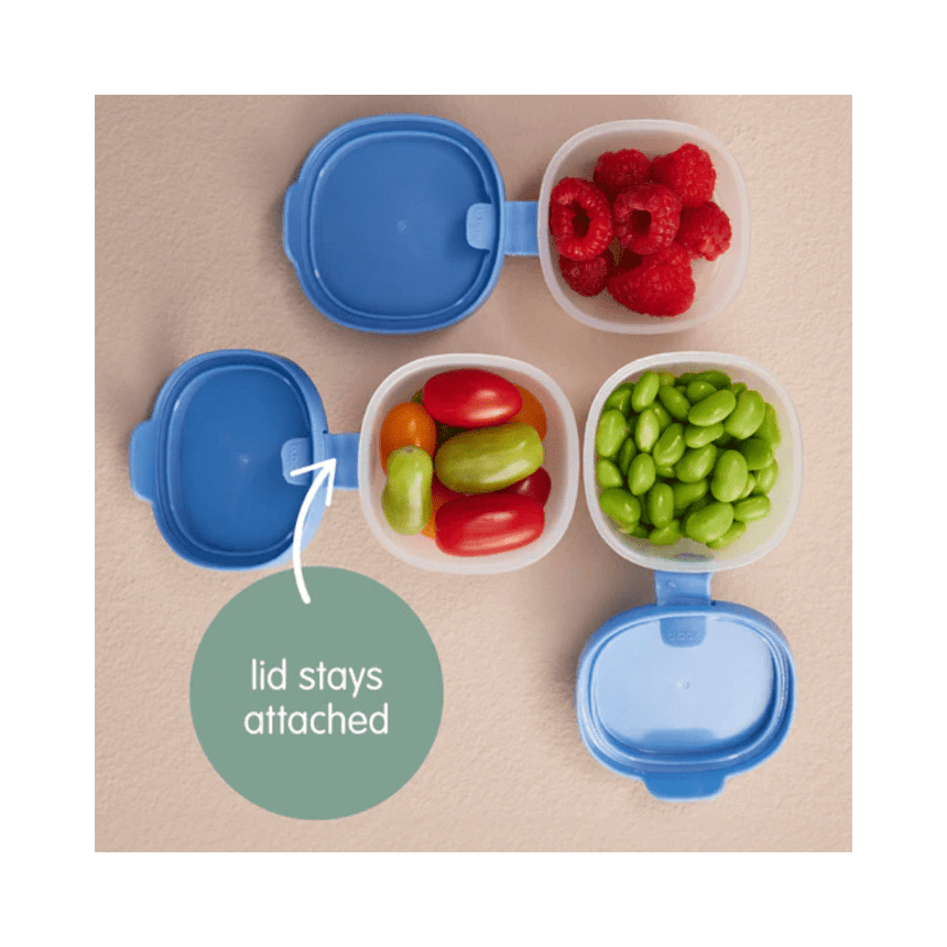 B.Box Snack Tubs 3pk - Ocean