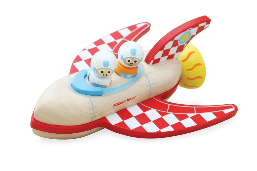 Indigo Jamm Wooden Rocket Ricky