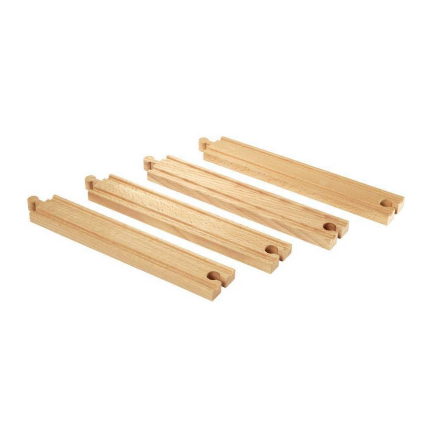 BRIO Long Straight Tracks 4 pieces
