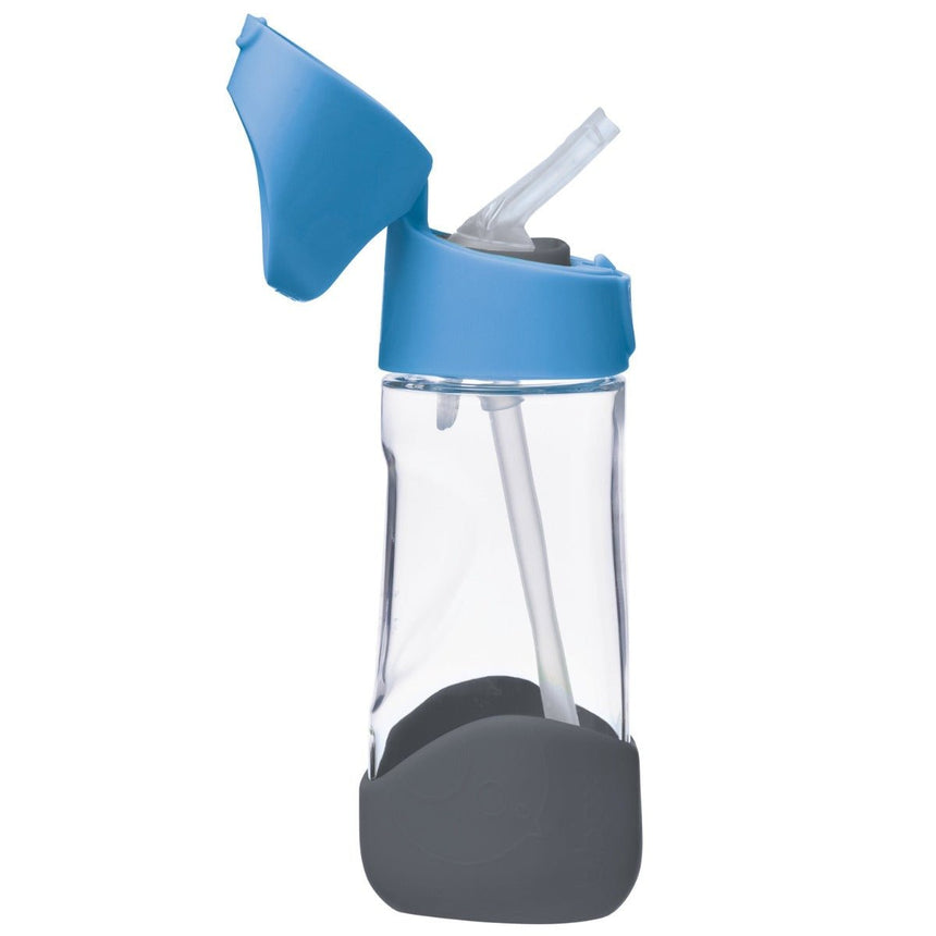 B.Box 450mL Tritan Drink Bottle - Blue Slate