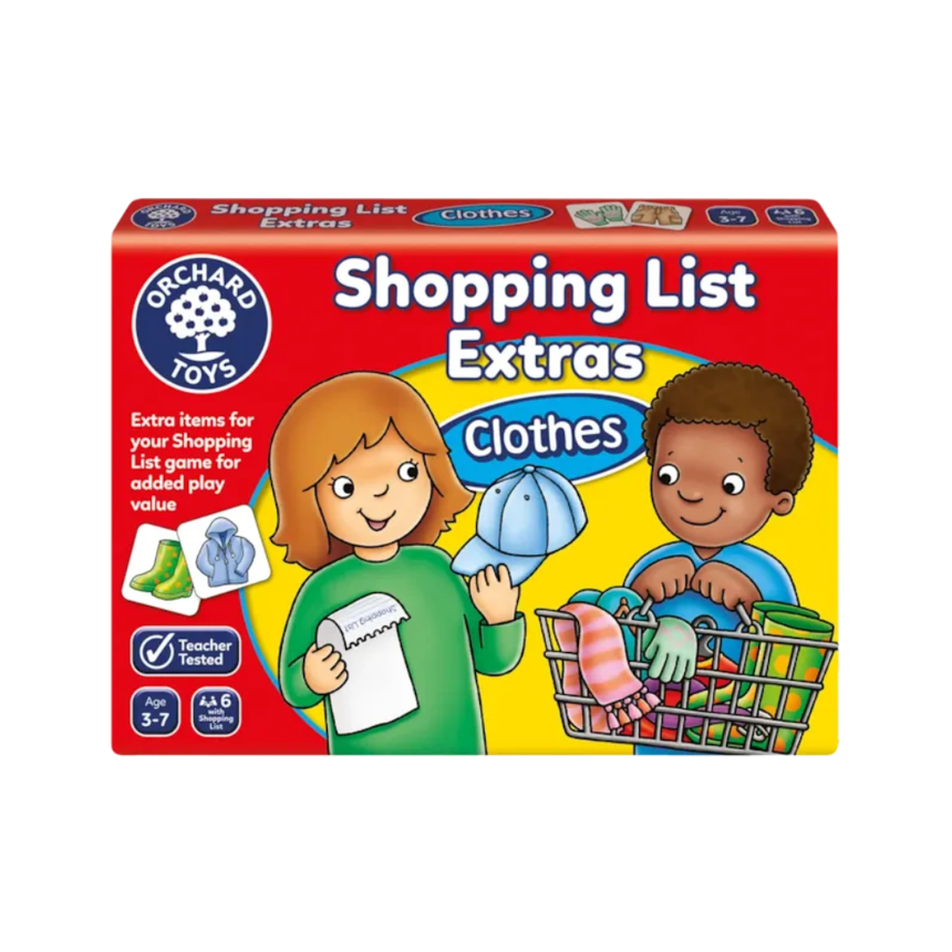 Orchard Toys - Shopping List Booster Pack Clothes