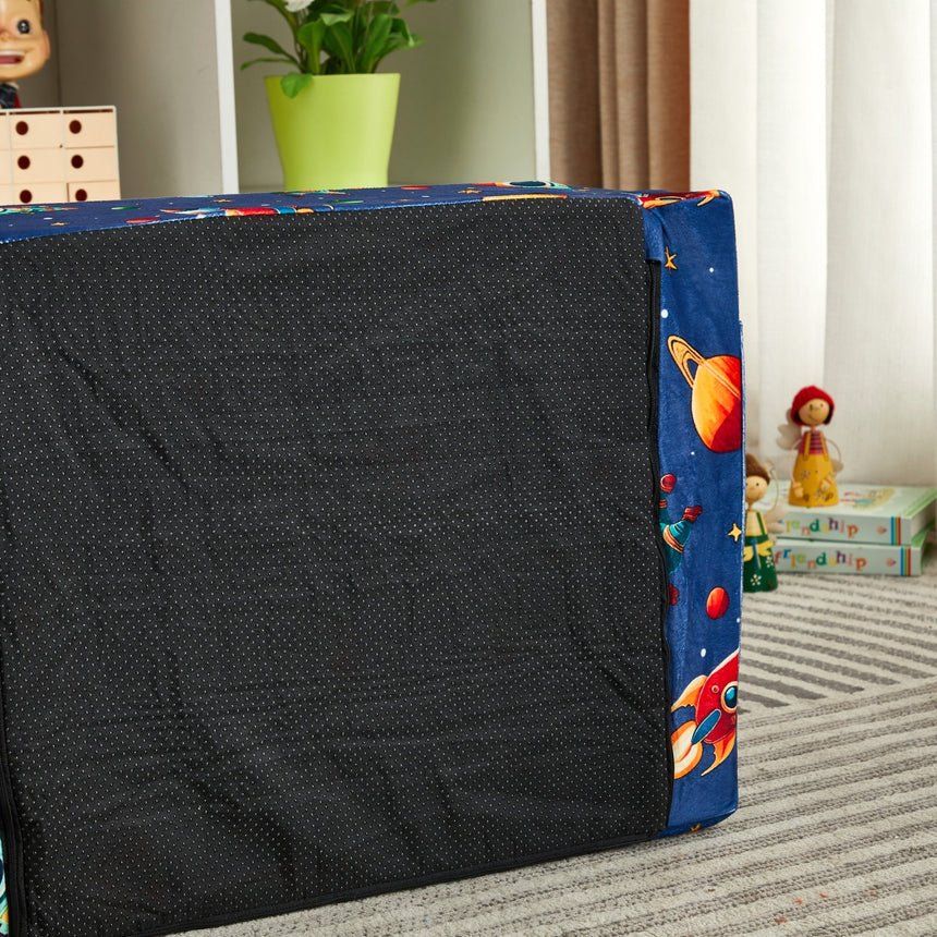 All 4 Kids Cosmic Space Mission Flip-Out Couch
