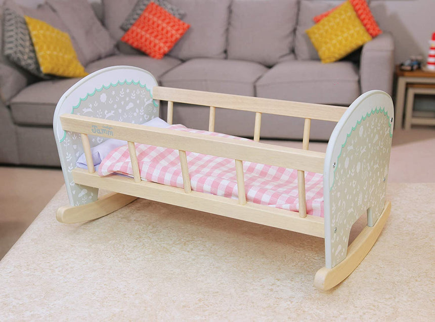 Indigo Jamm Pretend Petworth Cradle (with bedding)