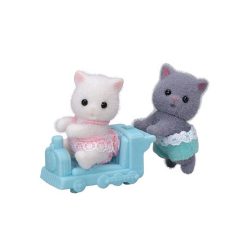 Sylvanian Families Persian Cat Twins