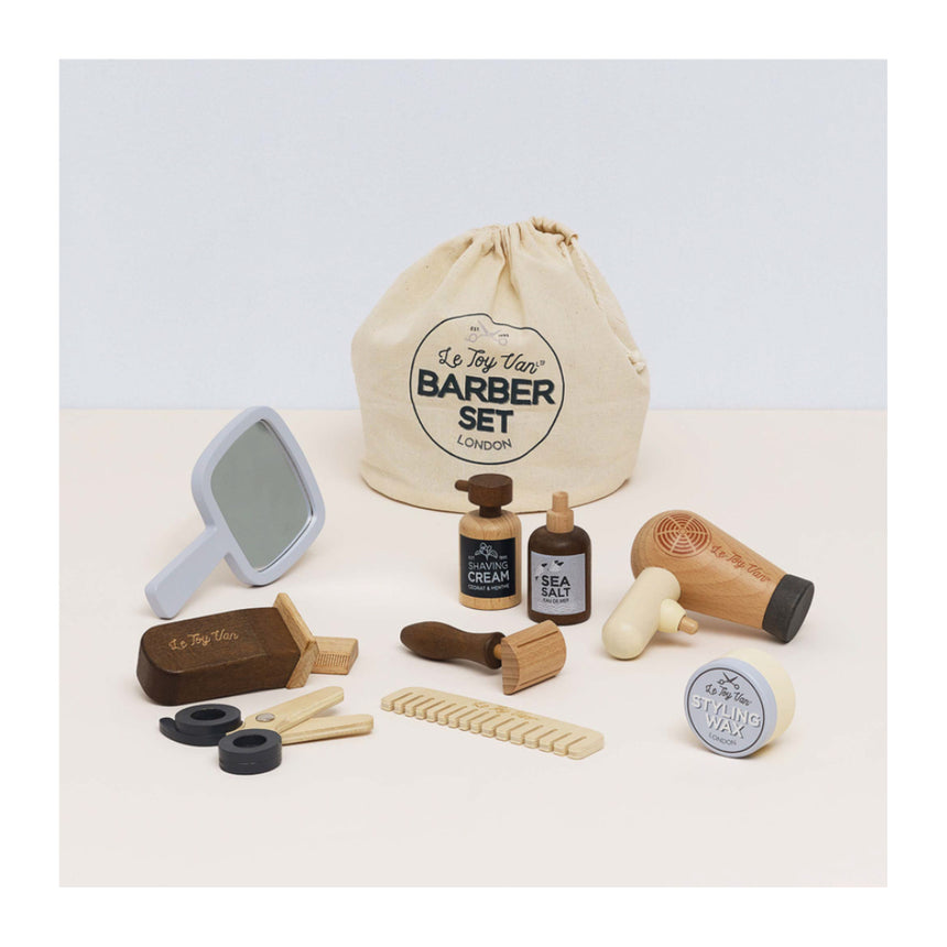 Le Toy Van Hairdresser and Barber Kit - 12 Piece
