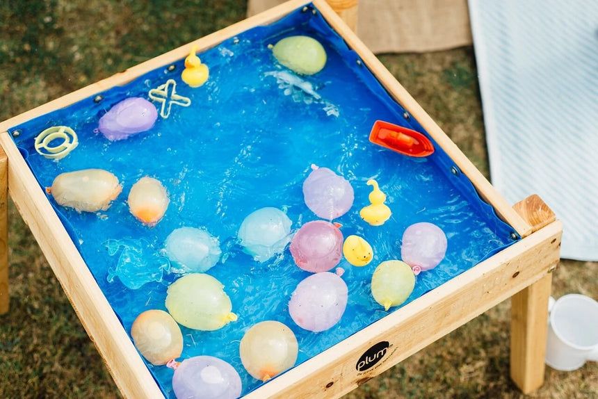 Plum Build and Splash Wooden Sand and Water Table