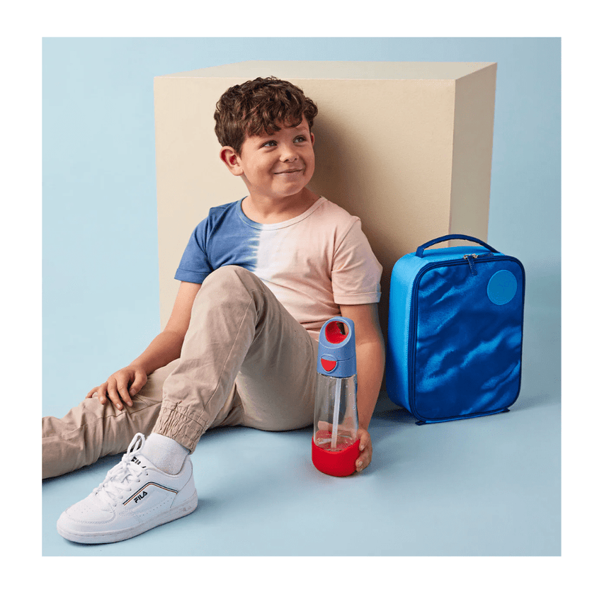 B.Box 600mL Tritan Drink Bottle - Blue Blaze
