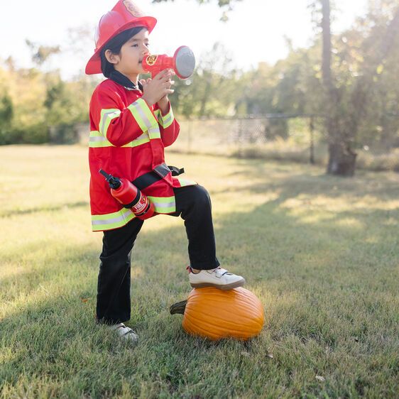 Melissa & Doug Fire Chief Role Play Costume Set