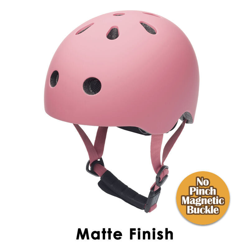 CoConuts Matte Pink Helmet Small/Medium Pinch-Free