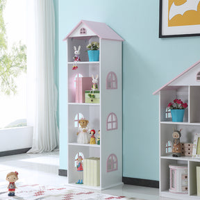 ALL 4 KIDS Manhattan Pink Dollhouse Bookcase