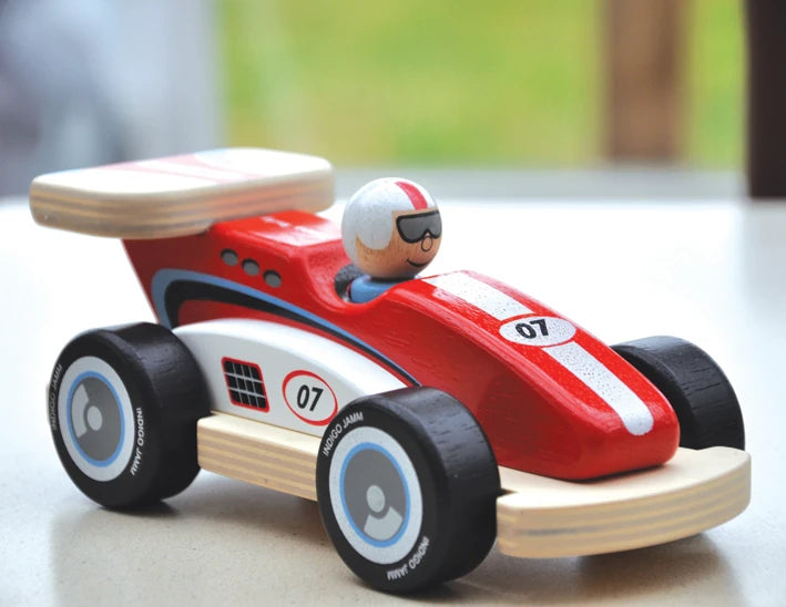 Indigo Jamm Wooden Racing Rocky
