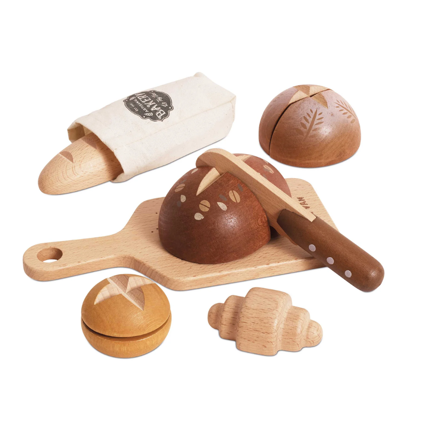 Le Toy Van Bread, Loaf and Knife Set