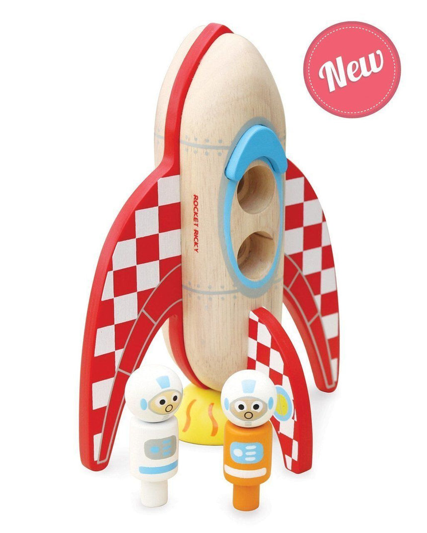 Indigo Jamm Wooden Rocket Ricky