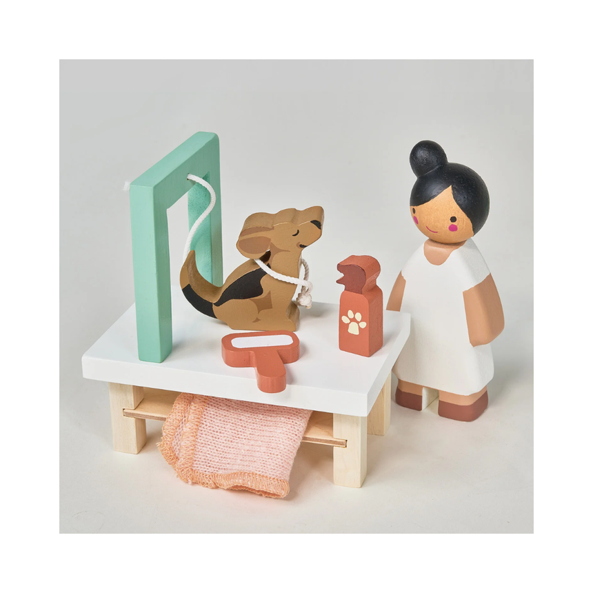 Tender Leaf Toys Waggy Tails Dog Salon Play Set