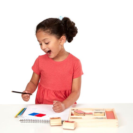 Melissa & Doug Vehicle Stamp Set