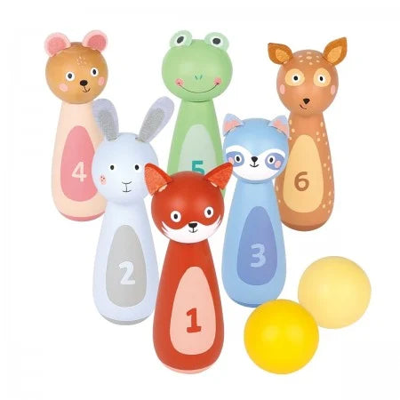 New Classic Toys  Animal Bowling Set