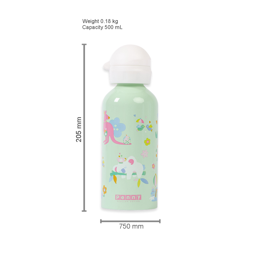Penny Scallan Kids Stainless Steel Drink Bottle - Kipping Koala