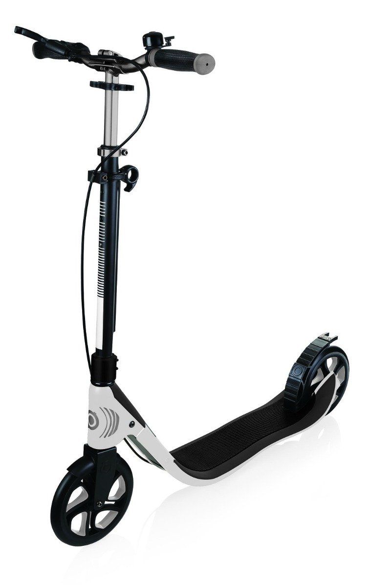 Globber One NL 205 Deluxe Scooter - White/Grey