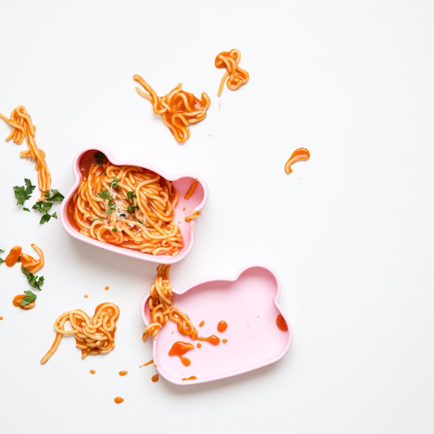 We Might Be Tiny Bear Snackie™ - Powder Pink