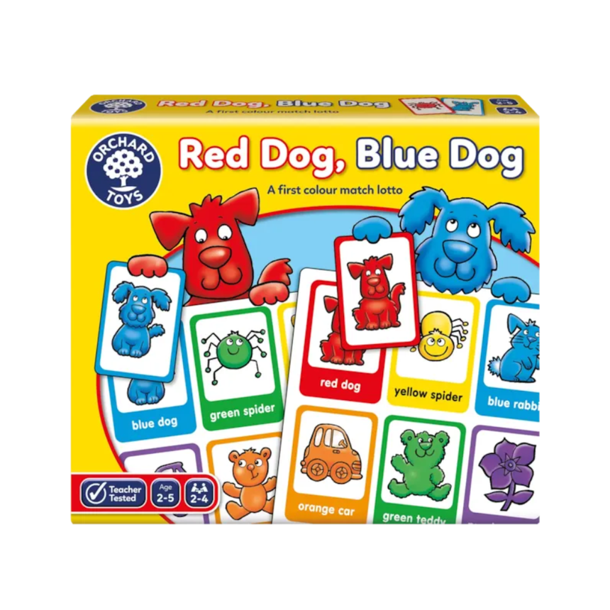 Orchard Toys - Red Dog Blue Dog