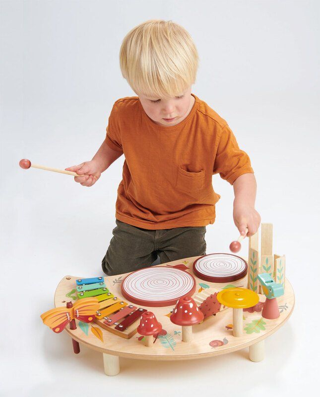 Tender Leaf Toys Wooden Forest Musical Activity Table