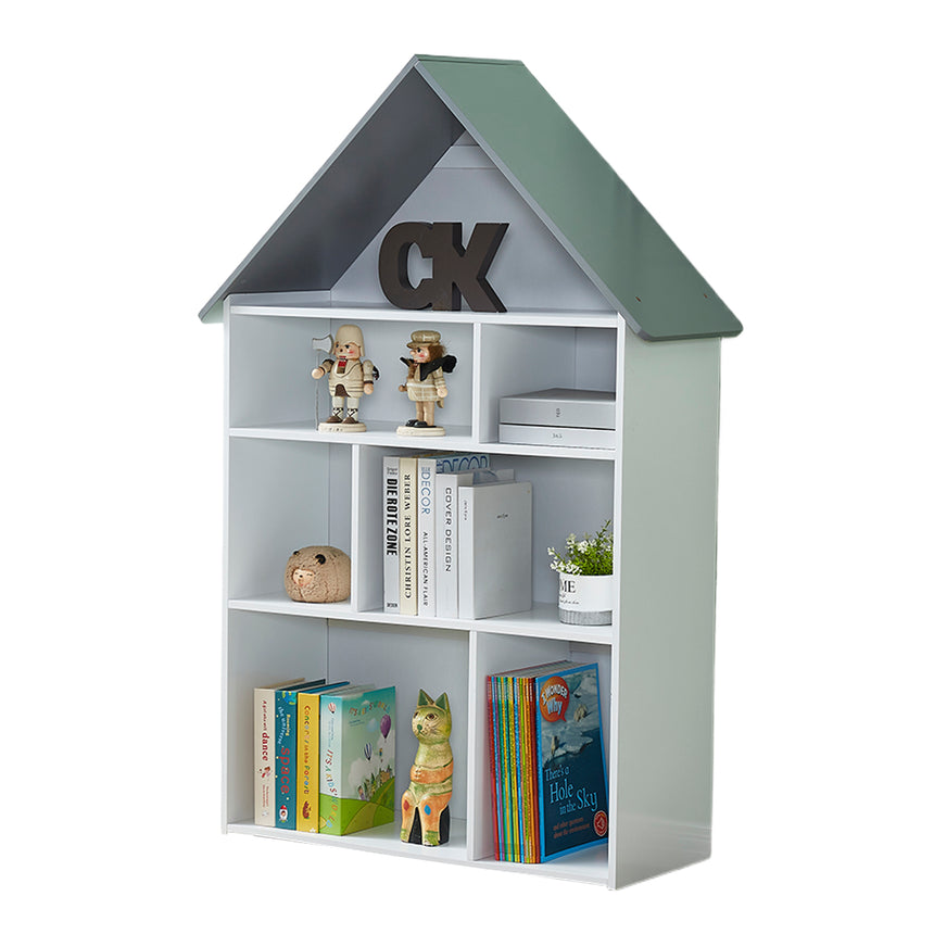 ALL 4 KIDS Bella Dollhouse Bookcase Book Shelf Storage Unit