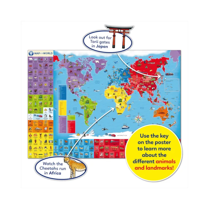 Orchard Toys Jigsaw - Map of the World