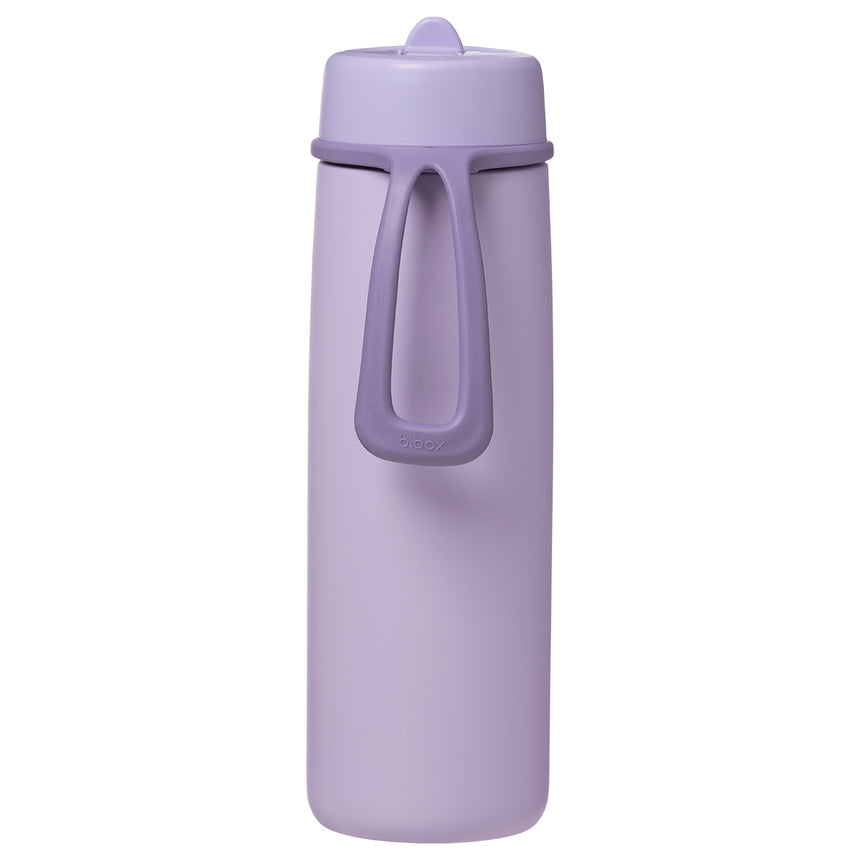 B.Box 690mL Insulated Flip Top Drink Bottle - Lilac love